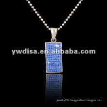 Crystal Pendant,Jewelry Pendant,Stainless Steel Pendant